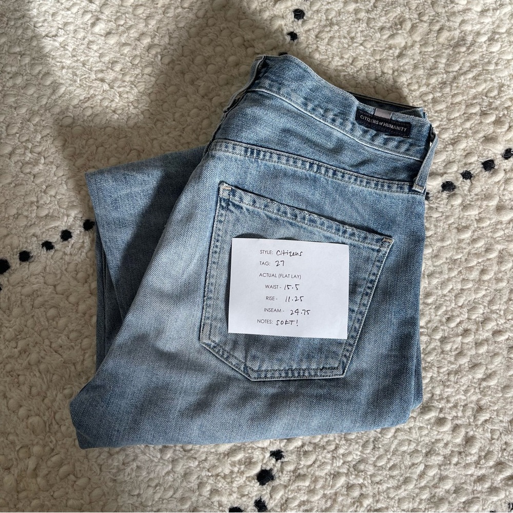 Citizens of Humanity
Liya crop
Size 27